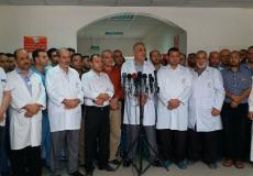 الصحة تحذر من توقف خدمات مستشفى حكومي