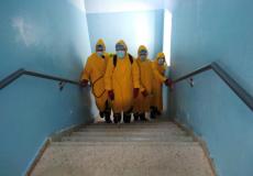 تعقيم مستشفى غزة الأوروبي