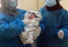 مجمع عدوان الطبي يتعامل مع أول حالة ولادة مصابة بفيروس كورونا