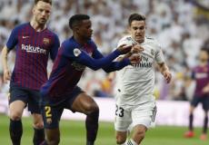 مباراة ريال مدريد وبرشلونة في الدوري الاسباني