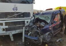 إصابة رجل أثر حادث طرق وقع في عيلبون