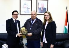 أبو مويس يبحث مع مكتب اليونسكو عددا من المشاريع لدعم قطاع التعليم العالي