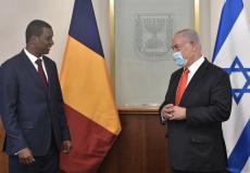 خلال لقاء نتنياهو برئيس المجلس الوزراي التشادي 