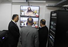 تدشين الهيئة العامة للاذاعة والتلفزيون المحطة الأرضية للأقمار الصناعية