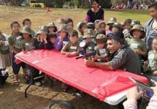 الشرطة الإسرائيلية تدرب الأطفال على السلاح-توضيحية-