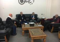 وفد من إبداع يزور جامعة غزة والمؤسسة الكندية