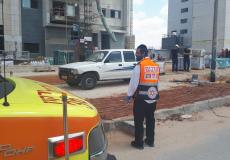 مصرع شخص سقط من ارتفاع في منطقة المركز