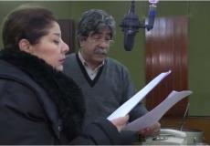 الفنانون السوريين أثناء تسجيل حلقات من حكم العدالة- أرشيفية