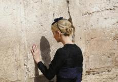 ايفانكا نجلة الرئيس الأمريكي دونالد ترامب في القدس -ارشيف-