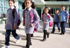 طلاب مدارس في فلسطين