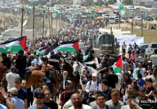 مسيرة العودة في غزة