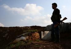 مقاتل كردي في تل رفعت