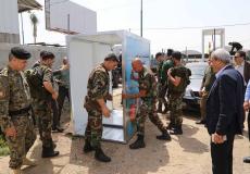 تدشين 3 ممرات للتعقيم الآلي في محافظة قلقيلية