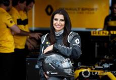 اسيل الحمد سعودية تشارك في سباقات الفورميلا 1 بفرنسا