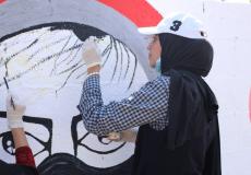 جدارية «فحصك سلاحك»