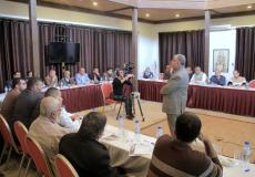 غزة: اللجنة القطرية تعقد ورشة عمل حول مشاريع الطرق والبنية التحتية