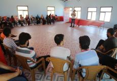 لمركز الثقافي ينظم مجاورة فنية ادبية للمشاركين في مشروع تعليم المجتمع عبر الفنون