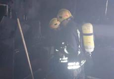 إخلاء 22عائلة م جراء حريق بعمارة سكنية في كفر عقب