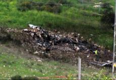 مكان إسقاط الطائرة الاسرائيلية