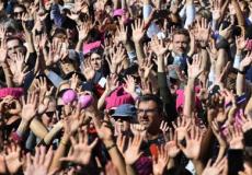 صورة توضيحية لاحتفال  بـ فخر المثليين في منهاتن