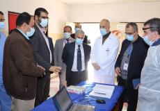 وكيل وزارة الصحة خلال تفقده العمل بمستشفى الإندونيسي