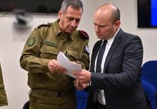 نفتالي بينيت وكوخافي