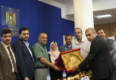 الثقافة بغزة تكرِّم وكيلها البرعاوي لبلوغه سن التقاعد