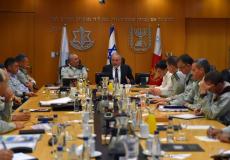 افيغدور ليبرمان وزير أمن الاحتلال يجتمع مع جنرالات الجيش الإسرائيلي