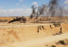 مناورات لجيش الاحتلال الاسرائيلي