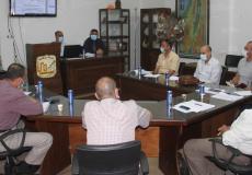 بلدية دير البلح تعقد ورشة عمل لمناقشة نظام الأبنية المعدل في محافظات غزة للعام 2020