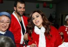 نجوى كرم في عيد الميلاد المجيد - أرشيفية -