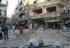 مخيم اليرموك للاجئين الفلسطينيين في سوريا