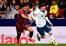 ليونيل ميسي مع منتخب الأرجنتين