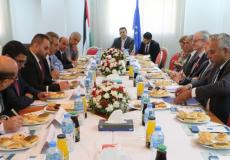 وفد أوروبي رفيع يزور مدينة غزة الصناعية