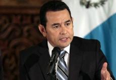 رئيس جواتيمالا جيمي موراليس 