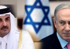 رئيس وزراء إسرائيل وأمير قطر - توضيحية- 