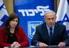 بنيامين نتنياهو بجانب تسيبي حوتوبيلي