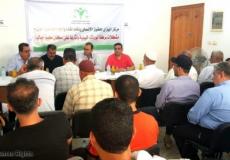 بلدية جباليا النزلة تناقش مشكلات بركة أبو راشد في غزة