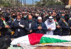 تشييع جثمان القيادي بحماس "الكرد" في غزة
