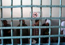 موقوفون في أحد سجون غزة