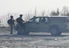 مستوطنون يغلقون شارع جنين نابلس قرب بلدة سيلة الظهر