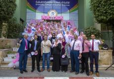 انطلاق فعاليات أكتوبر الوردي بالكلية الجامعية في غزة