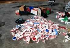 ضبط كميات كبيرة من الدخان والمعسل في بيت لحم