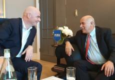 جبريل الرجوب وجياني انفانتينو