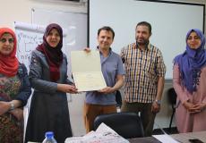 برنامج غزة  الدورة التدريبية الثالثة بعنوان النموذج الاستراتيجي في العلاج الأسري 