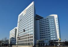 مبنى المحكمة الجنائية الدولية في لاهاي.