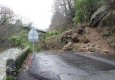 انهيار جبلي في الصين