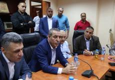 حسين الشيخ رئيس الهيئة العامة للشؤون المدنية