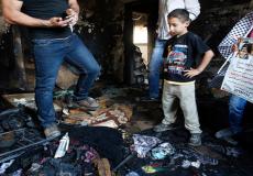 حريق منزل عائلة الدوابشة - إرشيفية -