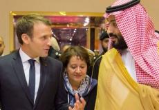 الرئيس الفرنسي وولي العهد السعودي